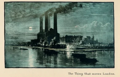 A coisa que move Londres, de "The New Lights of London", publicada em 1926